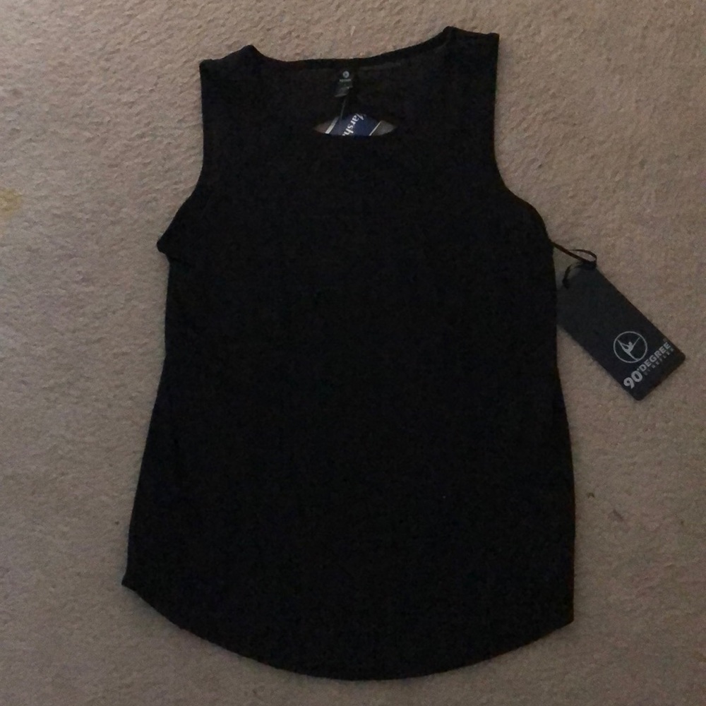 Black Workout tank top